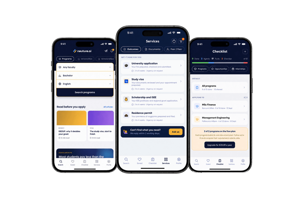 Neuture.ai Platform Mockup